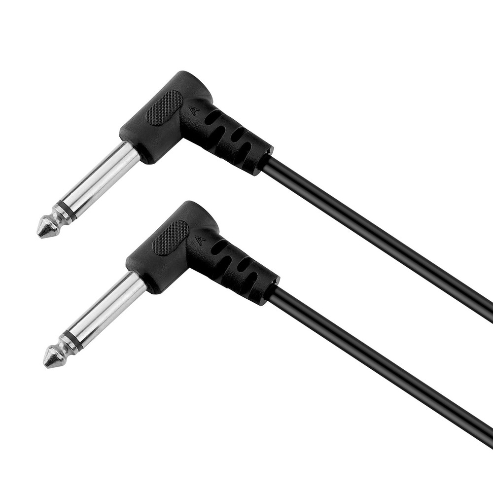 6 Inch Guitar Patch Cable Guitar Effect Pedal Cables Black