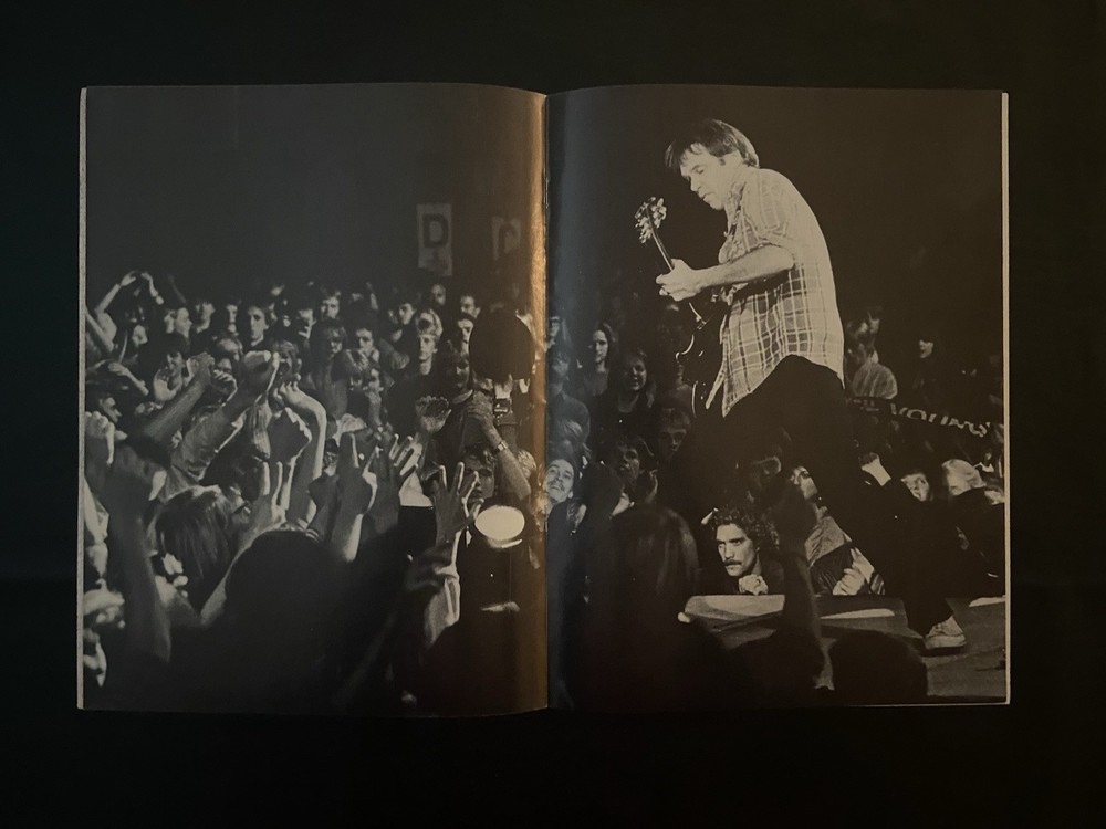 Neil Young & The Shocking Pinks - 1983 Concert Tour Program