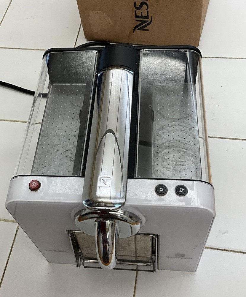 Nespresso Le Cube Automatic Espresso Pod Machine C180 Works But Has Issues Read