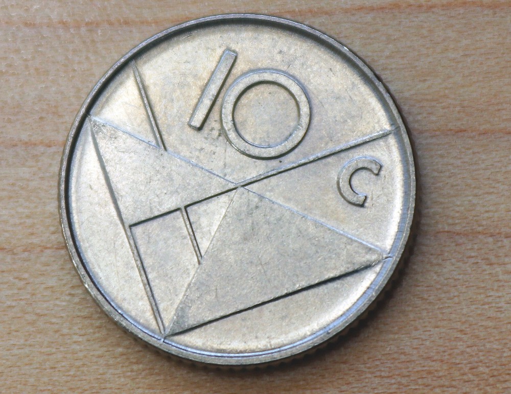 1998 Aruba 10 Cents