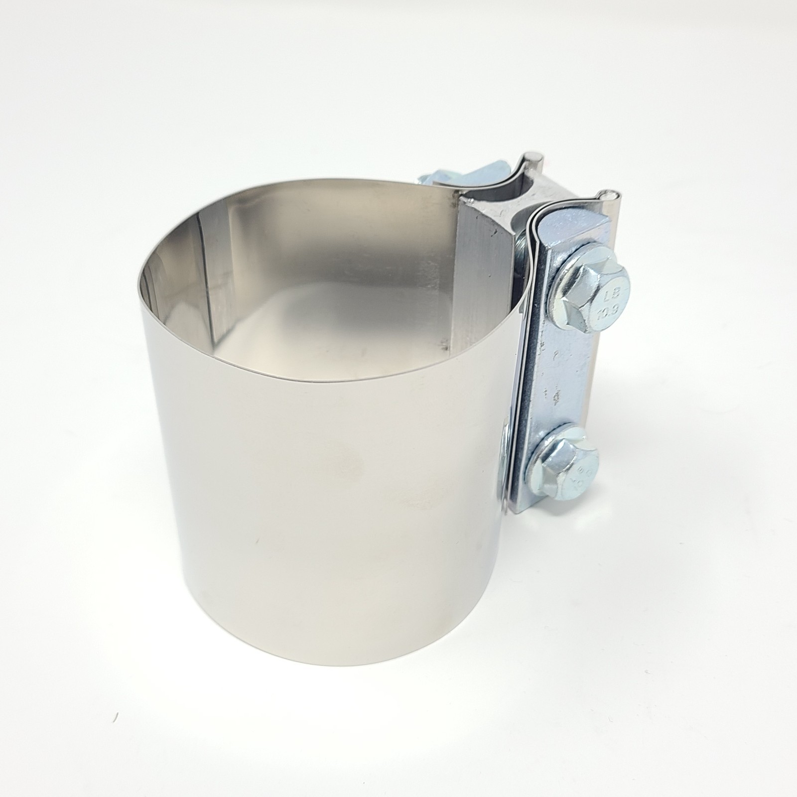 T304 Stainless Steel 2.75" Butt Joint Band Exhaust Clamp Sleeve Coupler Quality