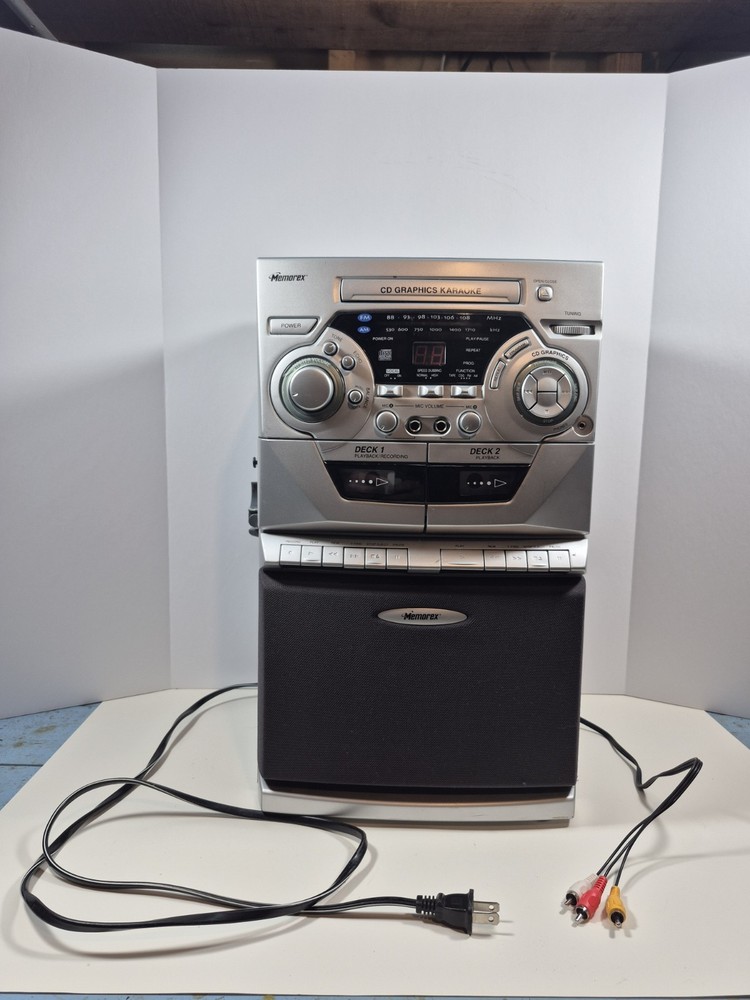 Memorex MKS5012 Karaoke Machine, No Microphones
