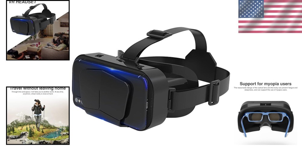 3D VR Glasses Universal Virtual Reality Goggles