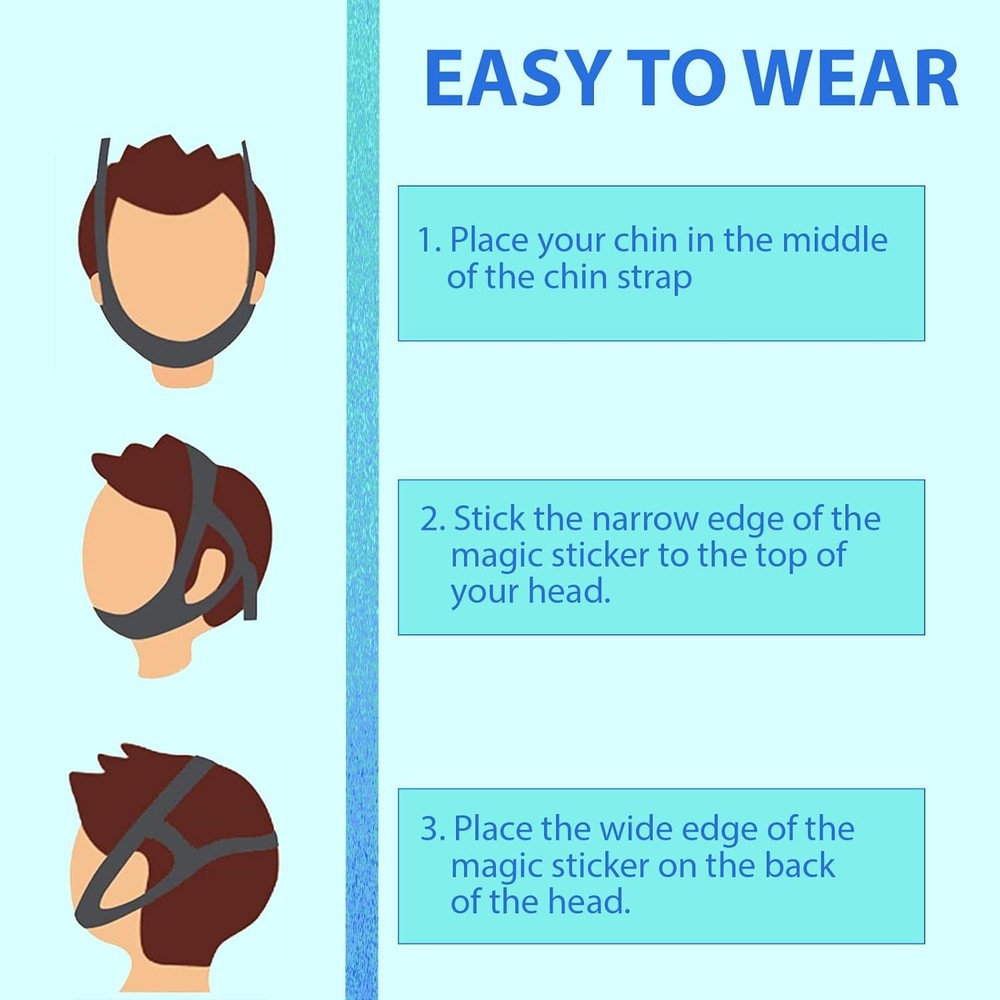 Adjustable Anti-Snoring Chin Strap