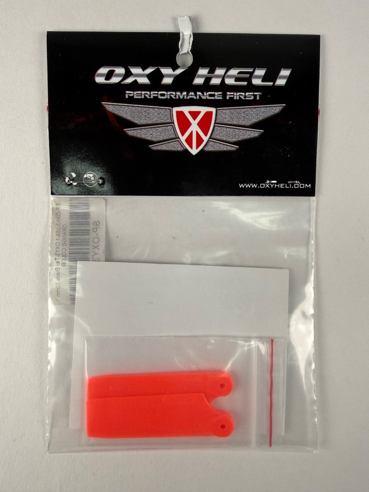 OXY HELI OXY 3 TAIL BLADE 50mm ORANGE SP-OXY3-059-1