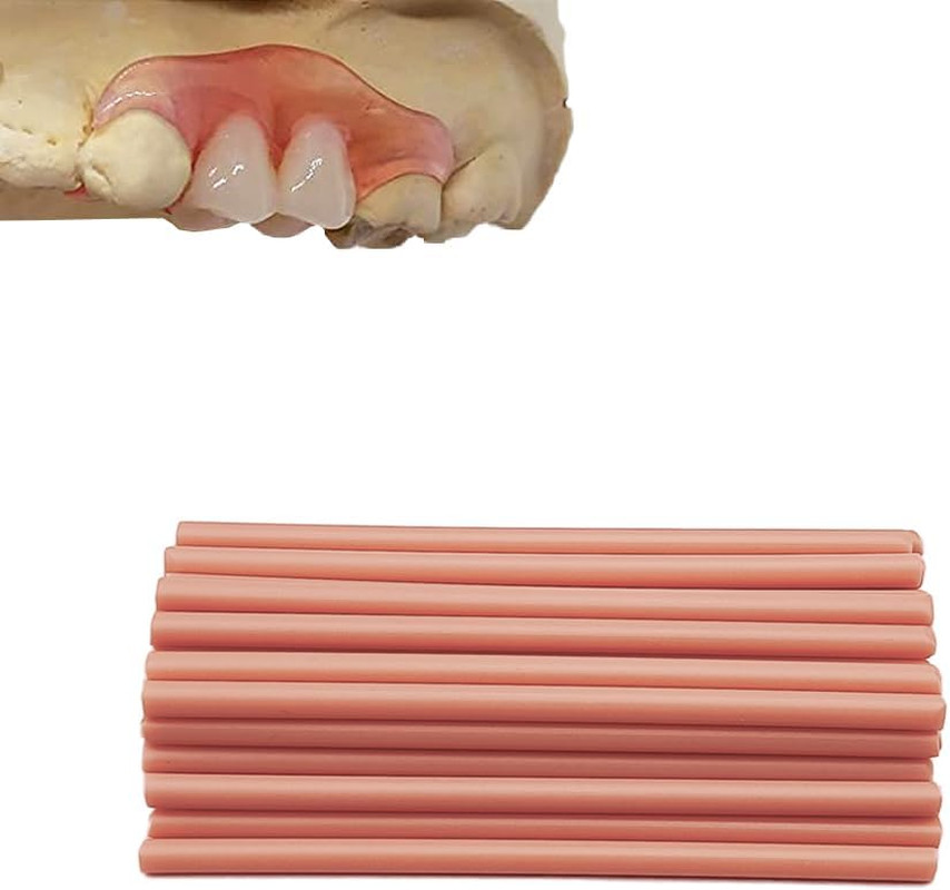 Fake Teeth-Gum Material for Making Temporary Partial or Full Denture,Tooth Fixin