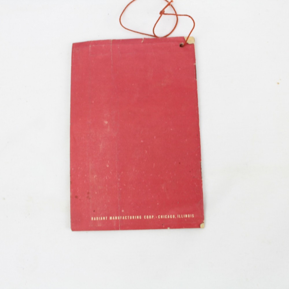 Vintage Radiant Model DLS Screenmaster Projection Screen Instructions