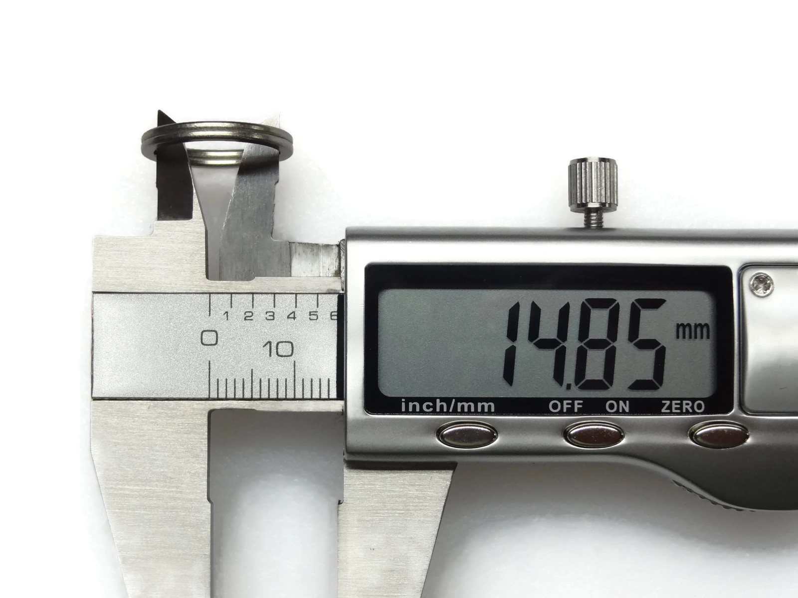 Titanium Key Ring 5 Pack 18mm / 3/4" Ti Split Ring EDC Matte Finish USA SELLER