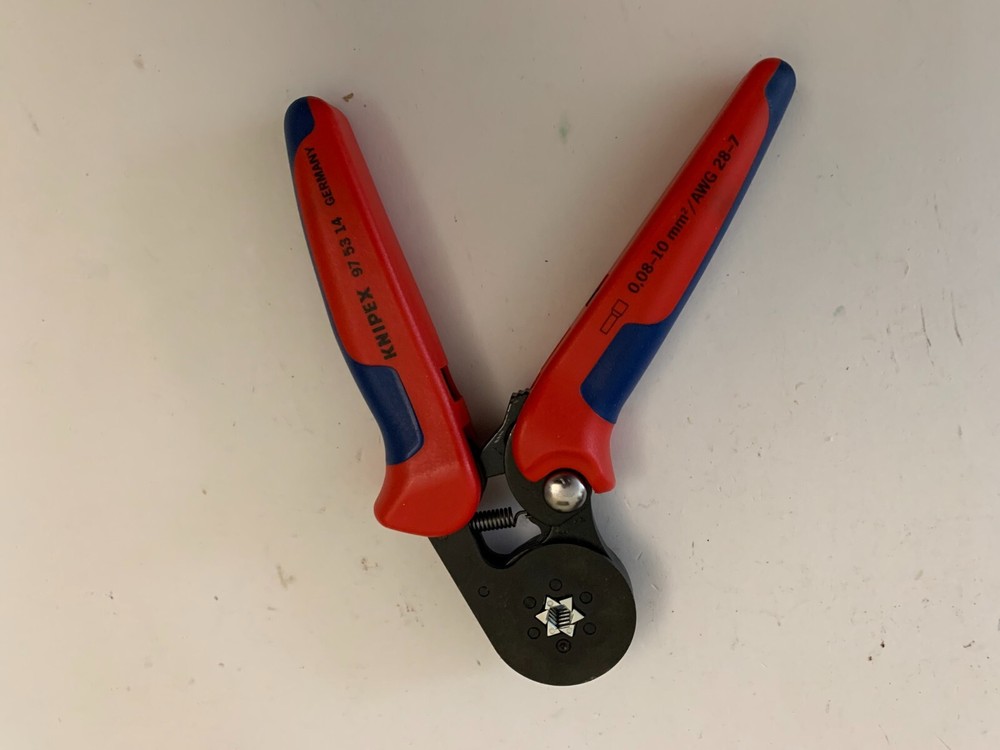Knipex 97-53-14 Self-Adjusting Hexagonal Crimping Pliers