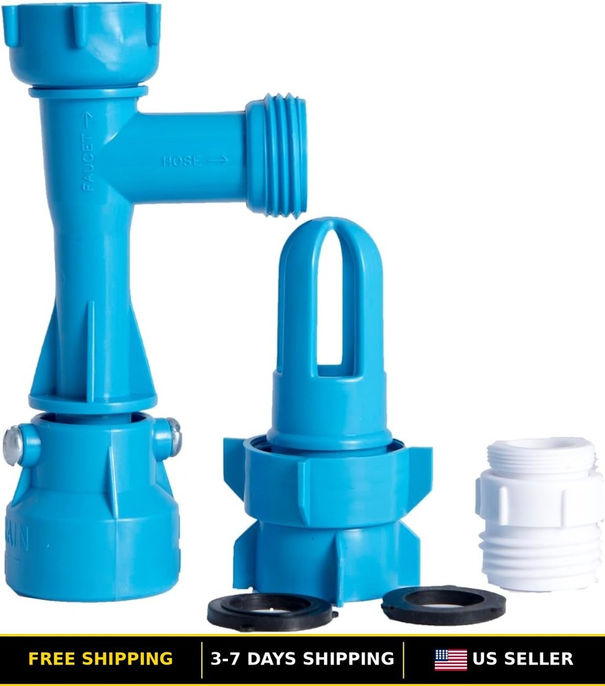 Waterbed Fill & Drain Kit for Easy Setup and Maintenance Accessory