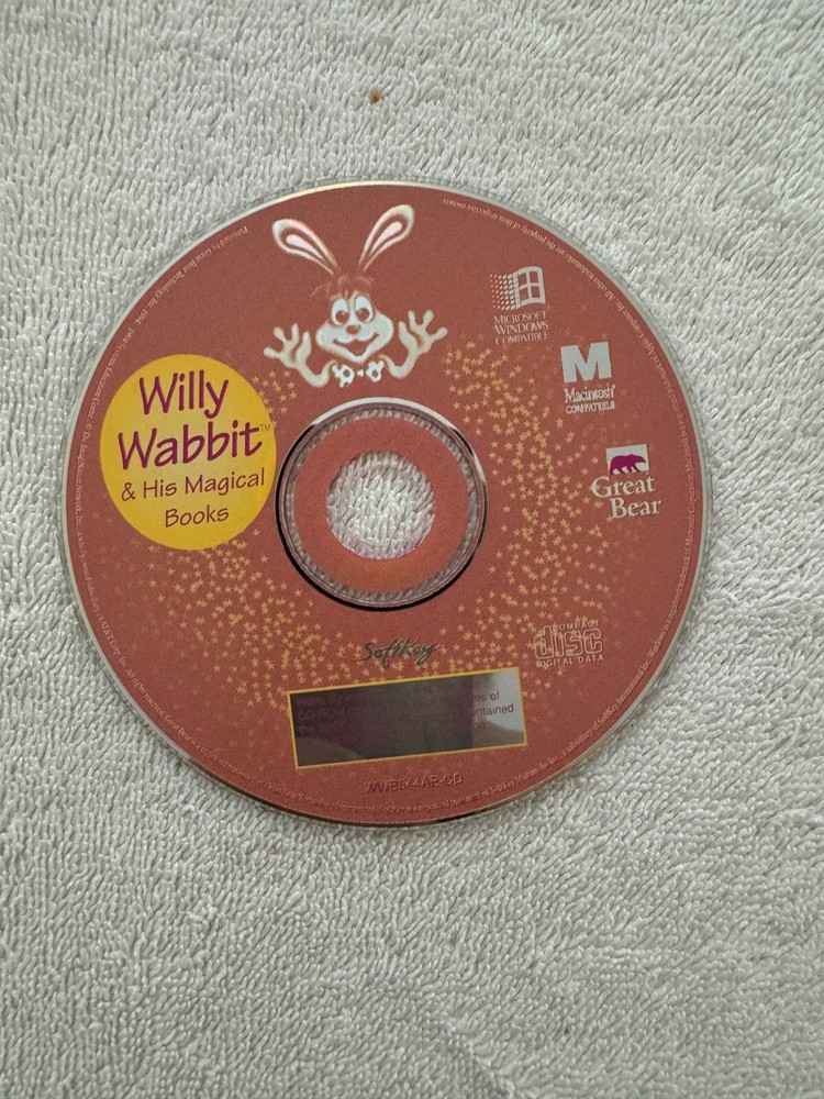 Willy Wabbit & His Magical Books - 1994 Windows/Mac