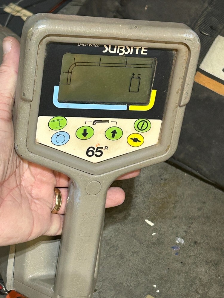 SUBSITE Ditch Witch SYSTEM Series 65T Pipe Cable Subsurface Locator Receiver
