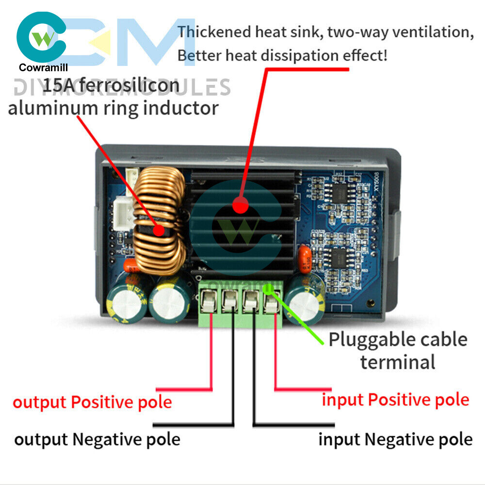 Adjustable CNC Regulated Power Supply Module Constant Volt&Current DC Step-down