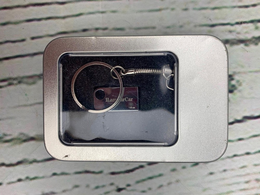 16GB USB Flash Drive Car Silver