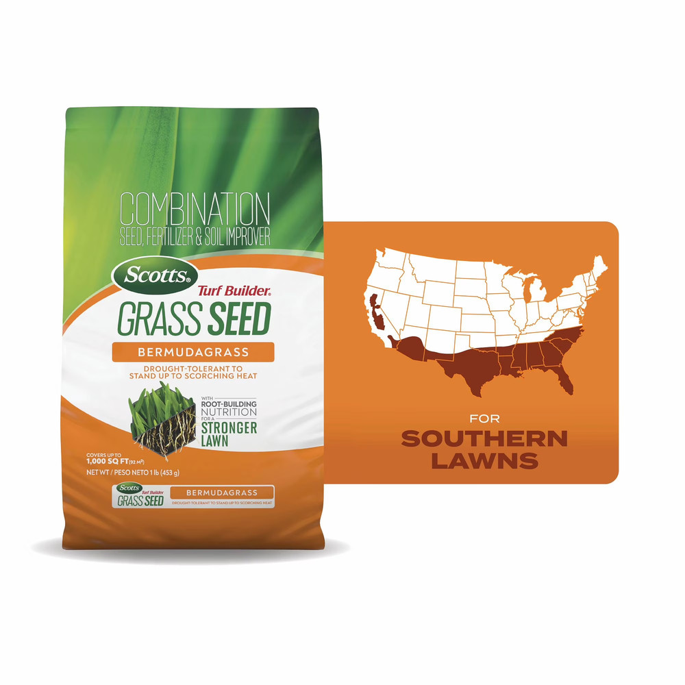 Turf Builder Grass Seed Bermudagrass, 1 Lb.