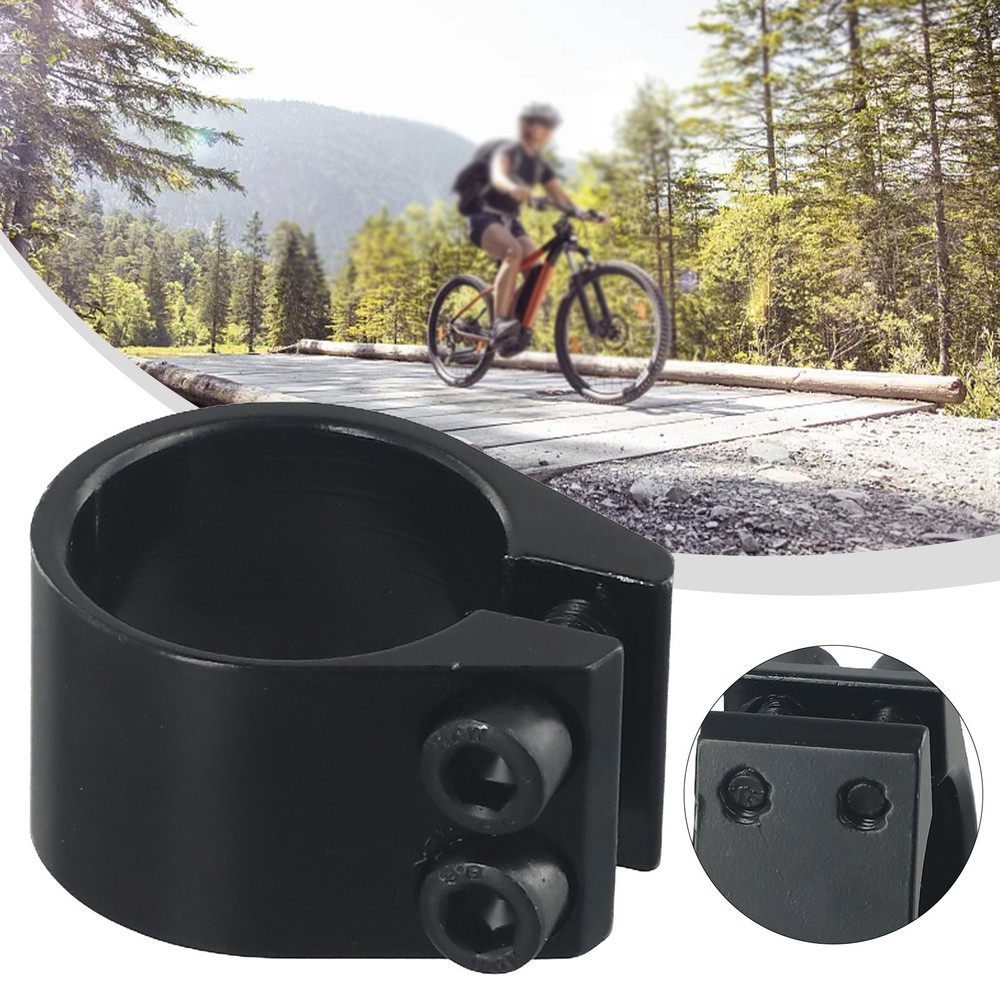 Seatpost Clamp Bicycle Components Black Double Layer Replace Bike Part