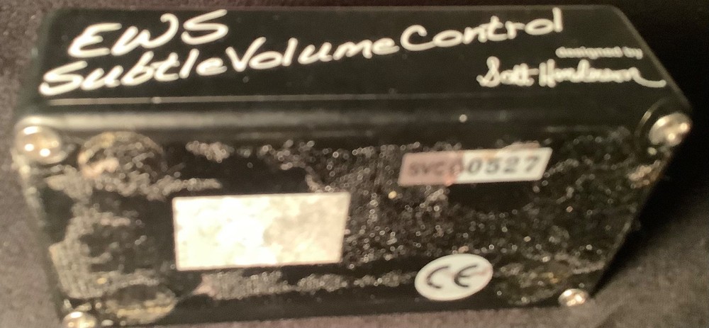 EWS SVC Subtle Volume Control Scott Henderson Design