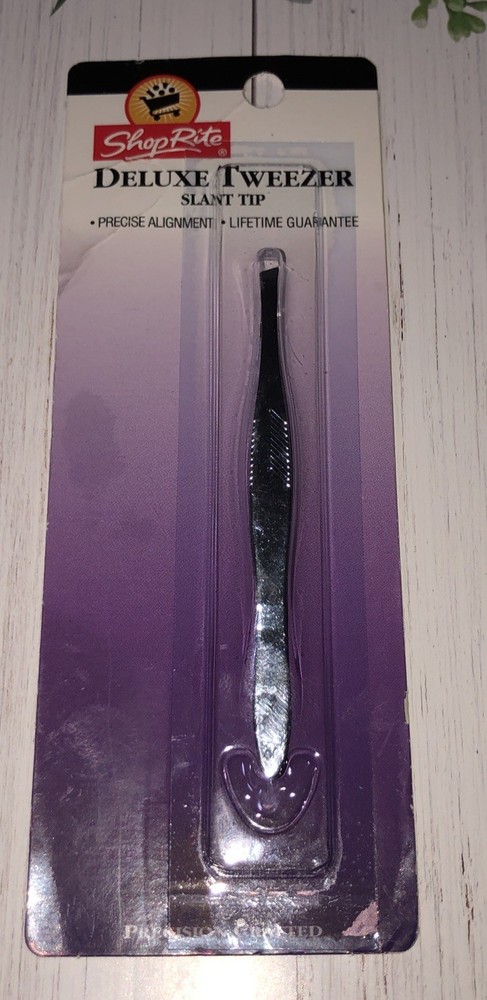 Shoprite Deluxe Tweezer Slant Tip Precise Alignment