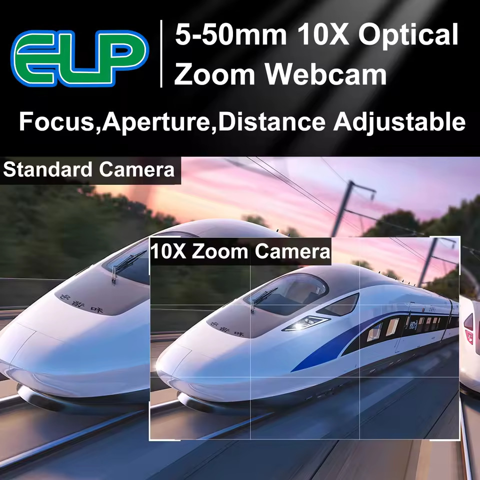 ELP Varifocal USB Camera Module 5.0 Megapixel USB Webcam Camera