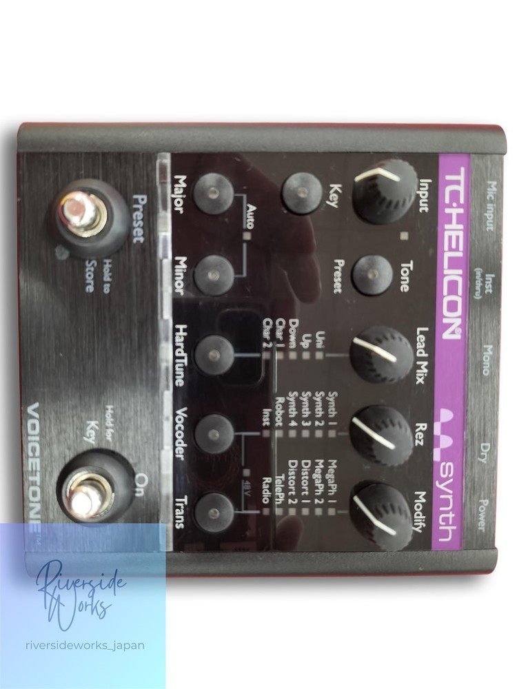 TC HELICON VoiceTone Synth Vocal Effects Processor JP