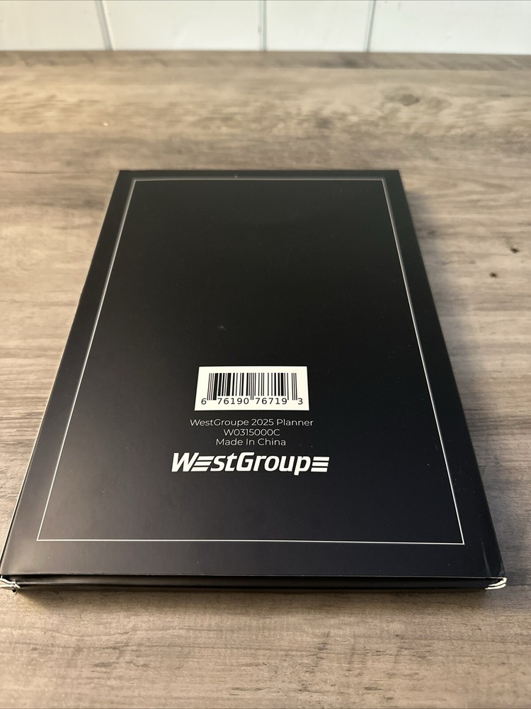 2025 WestGroup Planner