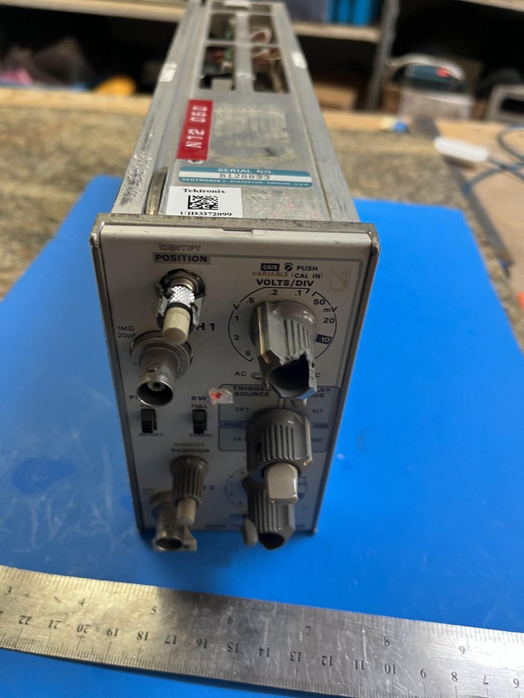 3ee Tektronix 7A26 Dual Trace Amplifier Plug In