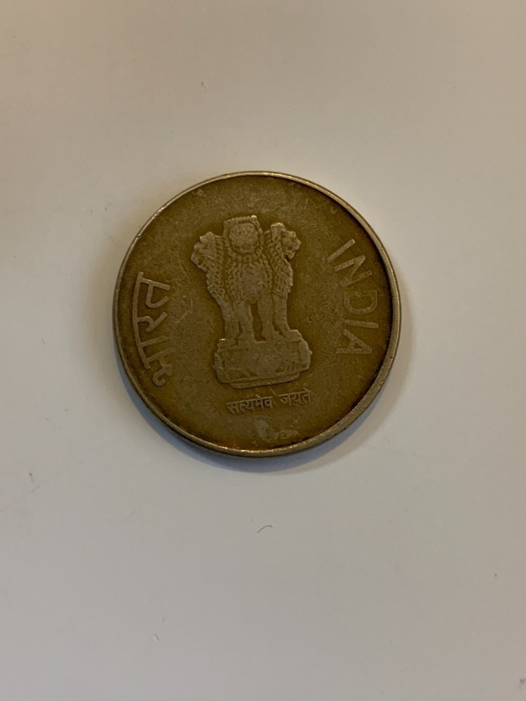 2013 India 5-rupee coin