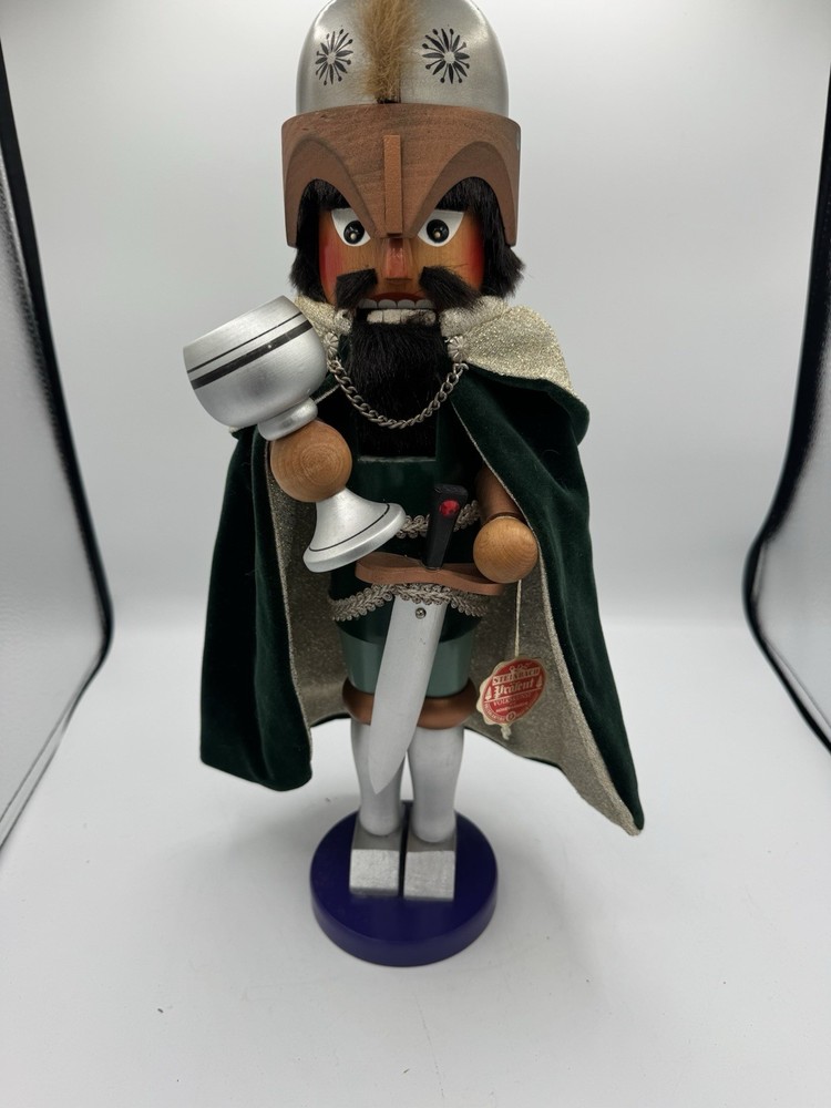 Steinbach Volkskunst Germany Extraordinary Caesar Soldier Nutcracker Figure 20"