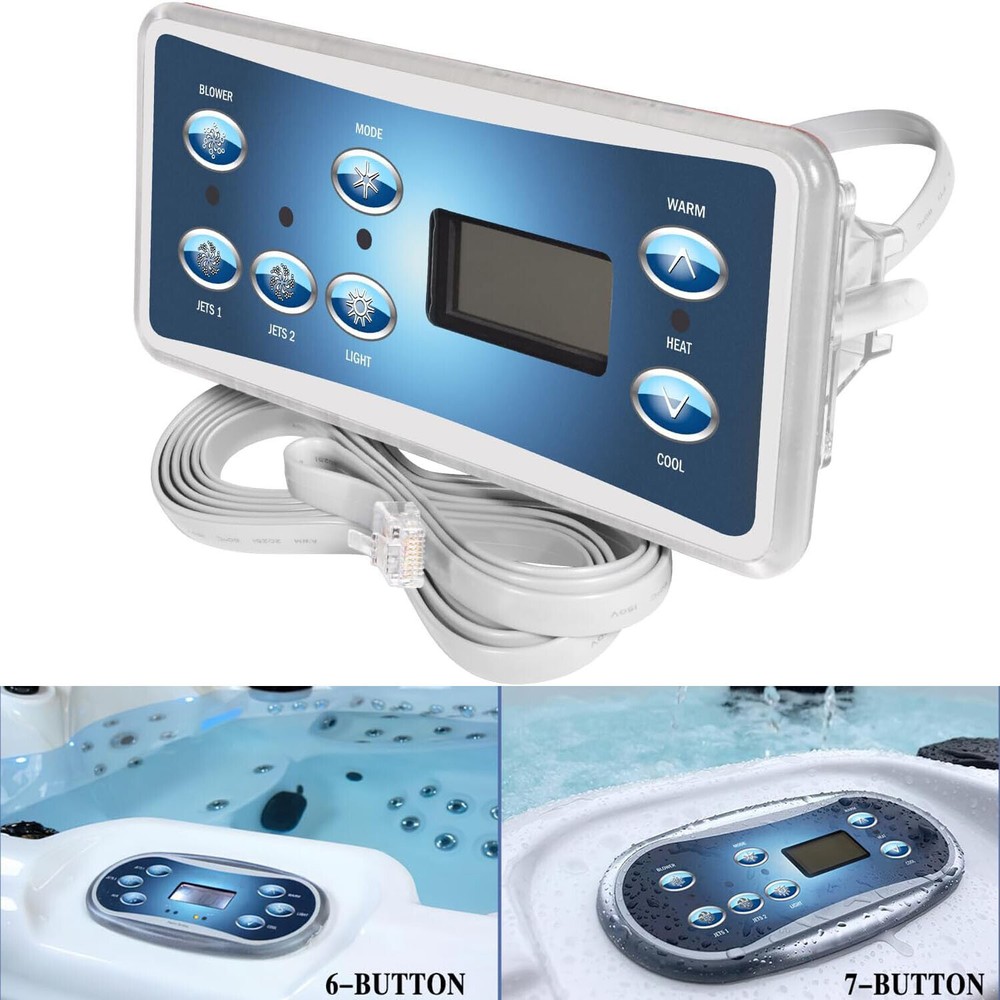 For Balboa 53189 VL701S Topside Control Panel with 7-Button VS510SZ Controllers