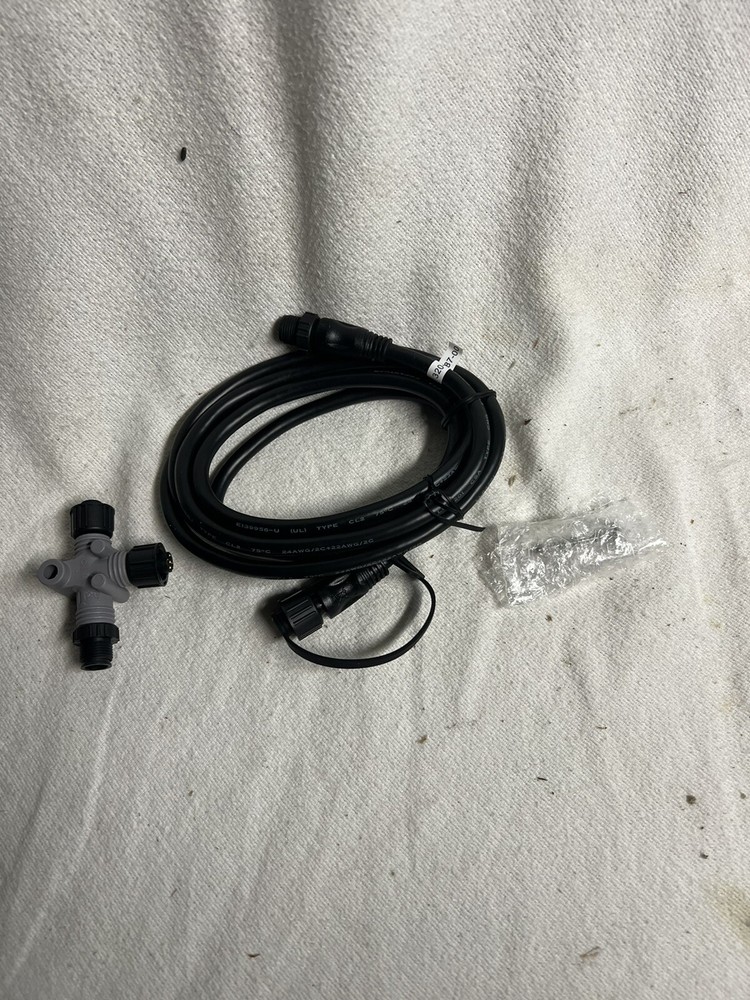 Garmin NEMA 2000 T connector and 6’ Drop cable