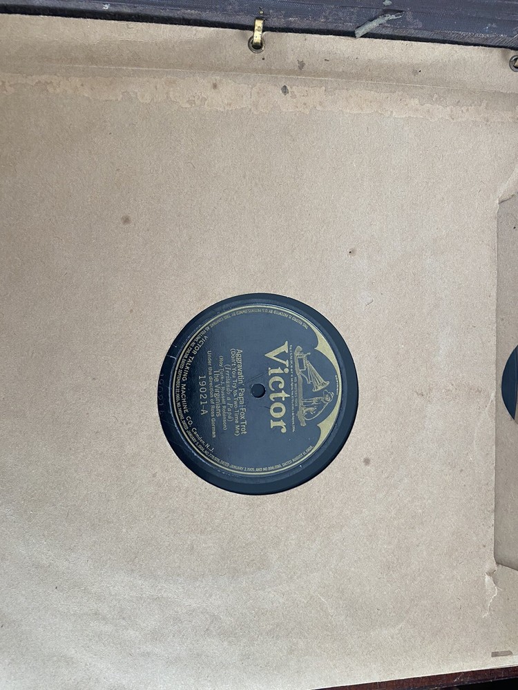1904 victor talking machine records