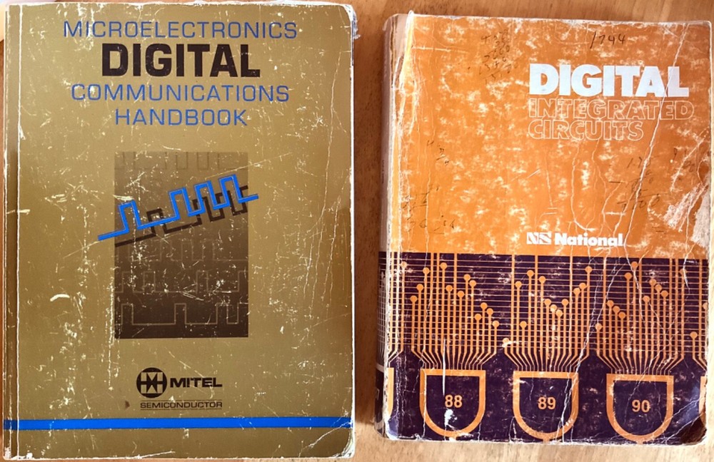 Mitel Digital Communications + National Integrated Circuits: 2 Data Handbooks