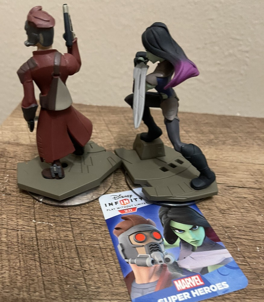 Disney Infinity 2.0 Characters 2 Marvel Nova Gamora Code Card