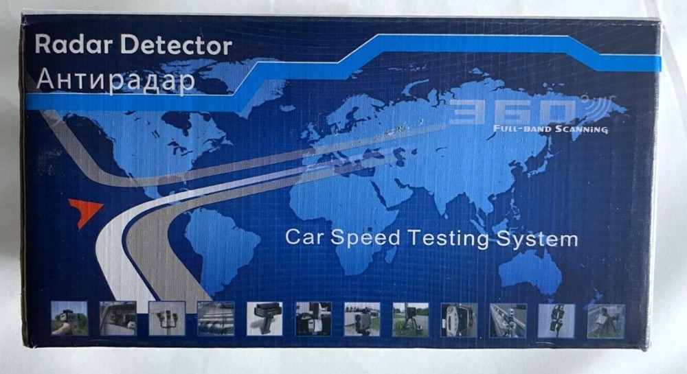 Radar Detector - Global Position System 360 Full Band Car Speed Testing System