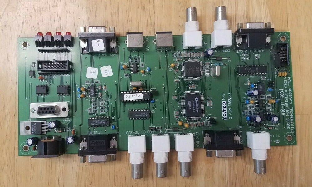 (N) Hall Research Video Distribution Board, Model: LF-01B (B975)