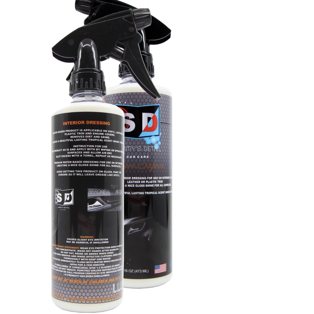 interior shine cleaning natural dressing