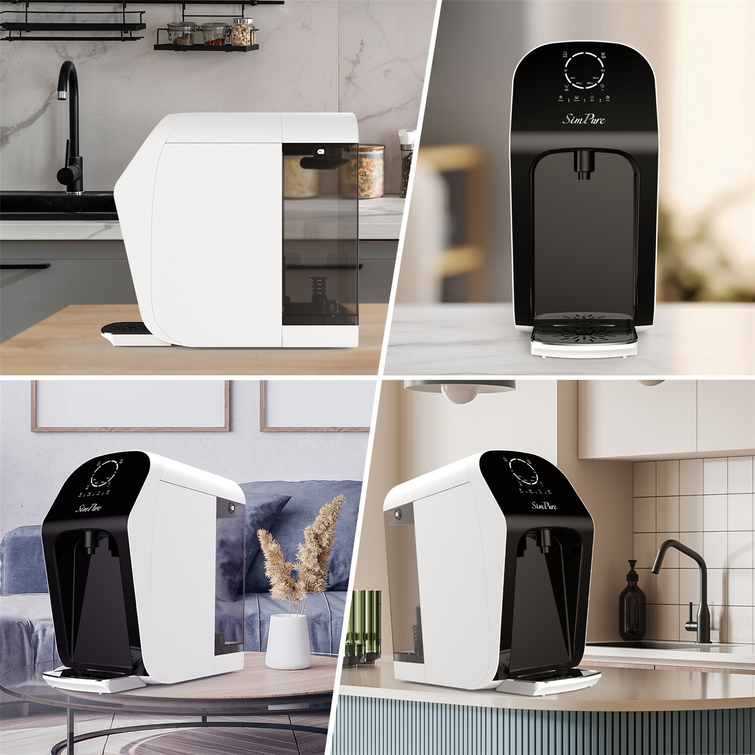 WP1 UV RO Countertop Reverse Osmosis Water Filtration Syestem Water Dispenser