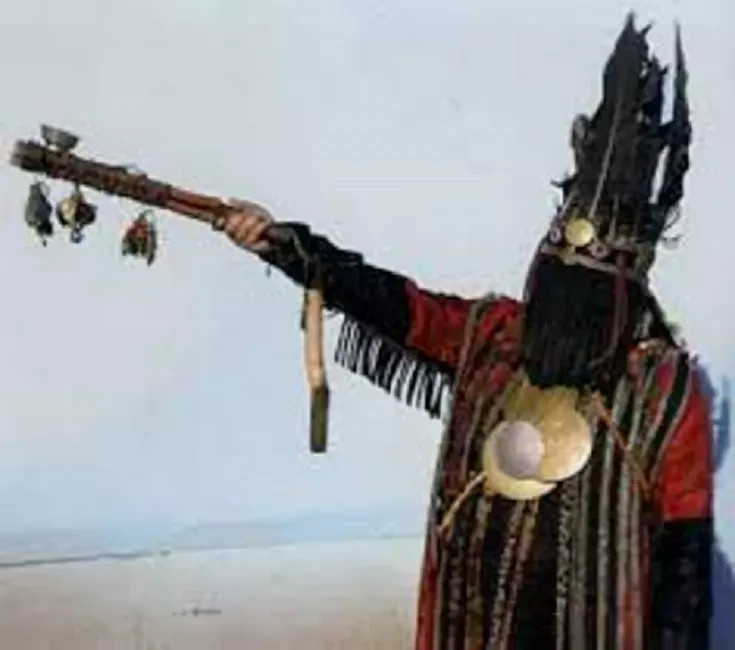 Rod Wand Shaman Mongolia vajra