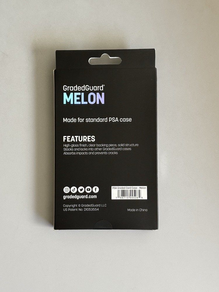 GradedGuard PSA Graded Card Case Guard Protector MELON Limited Edition