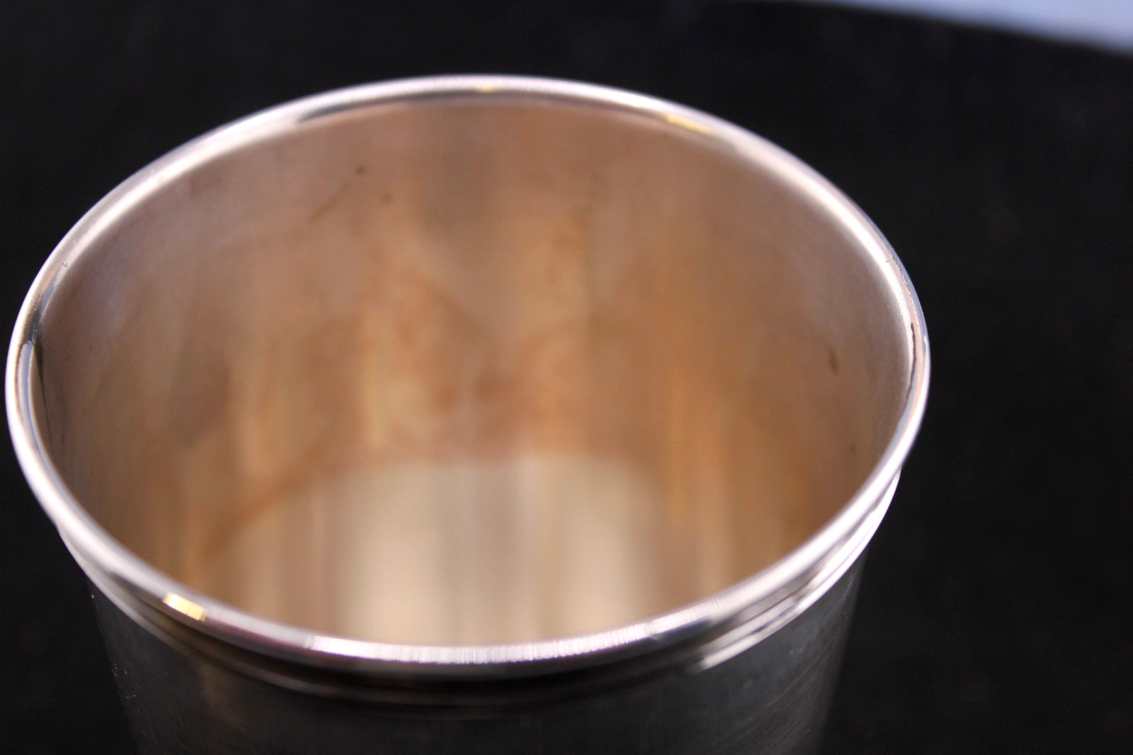 VINTAGE MANCHESTER 3759S STERLING SILVER JULEP CUP 3 3/4 INCHES TALL NO MONOGRAM