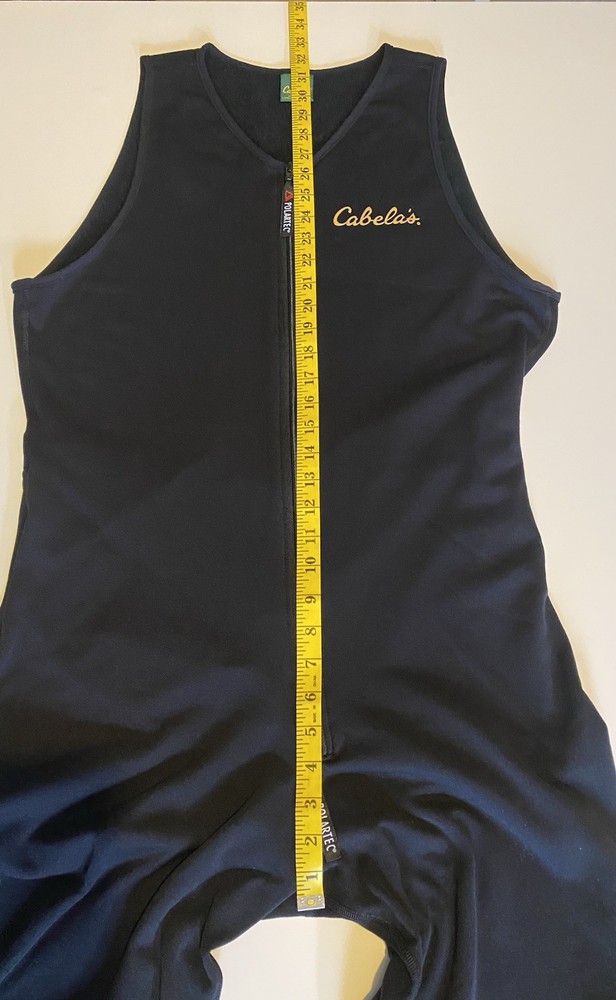 Cabela's XL One Piece Polartec Thermal Base Layer Stretch Bodysuit Gorpcore