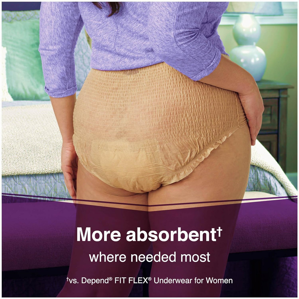 Protection with Tabs, [Large], Maximum Absorbency, 16-Count Package