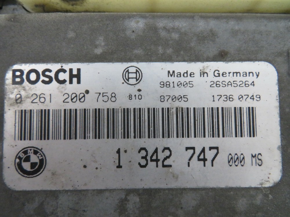 EB682 1999 99 BMW 1100 RT ECU ENGINE CONTROL UNIT