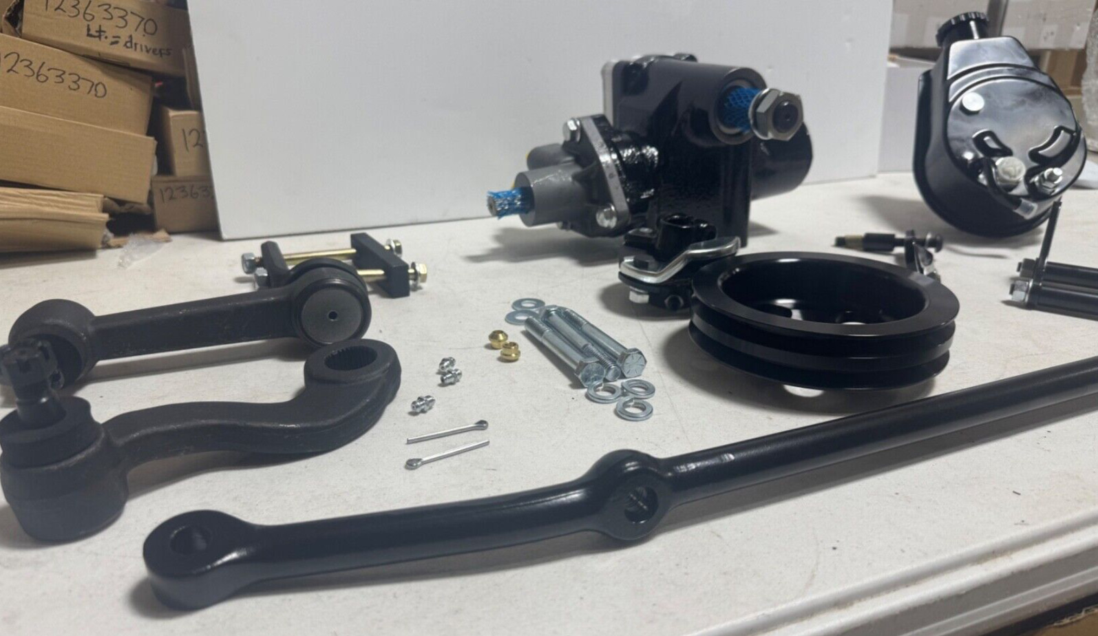 1961-64 Chevy Impala Belair 500 Series Power Steering Upgrade Conversion Kit