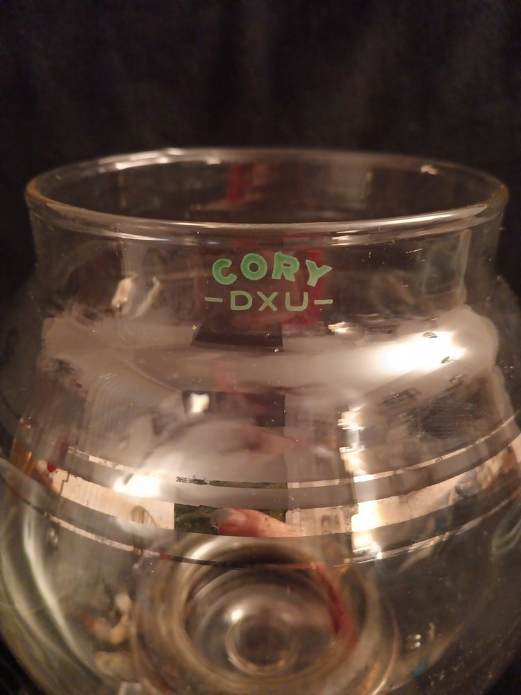 Cory DXL DXU Coffee Vacuum Siphon System