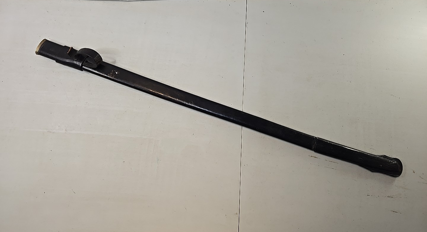 WWI British Pattern 1897 Infantry Officers Sword Scabbard