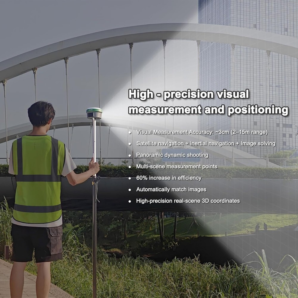 SMA60AR & SMA20Pro Base RTKGNSS OLEDScreen Display Photogrammetry VisualStakeout