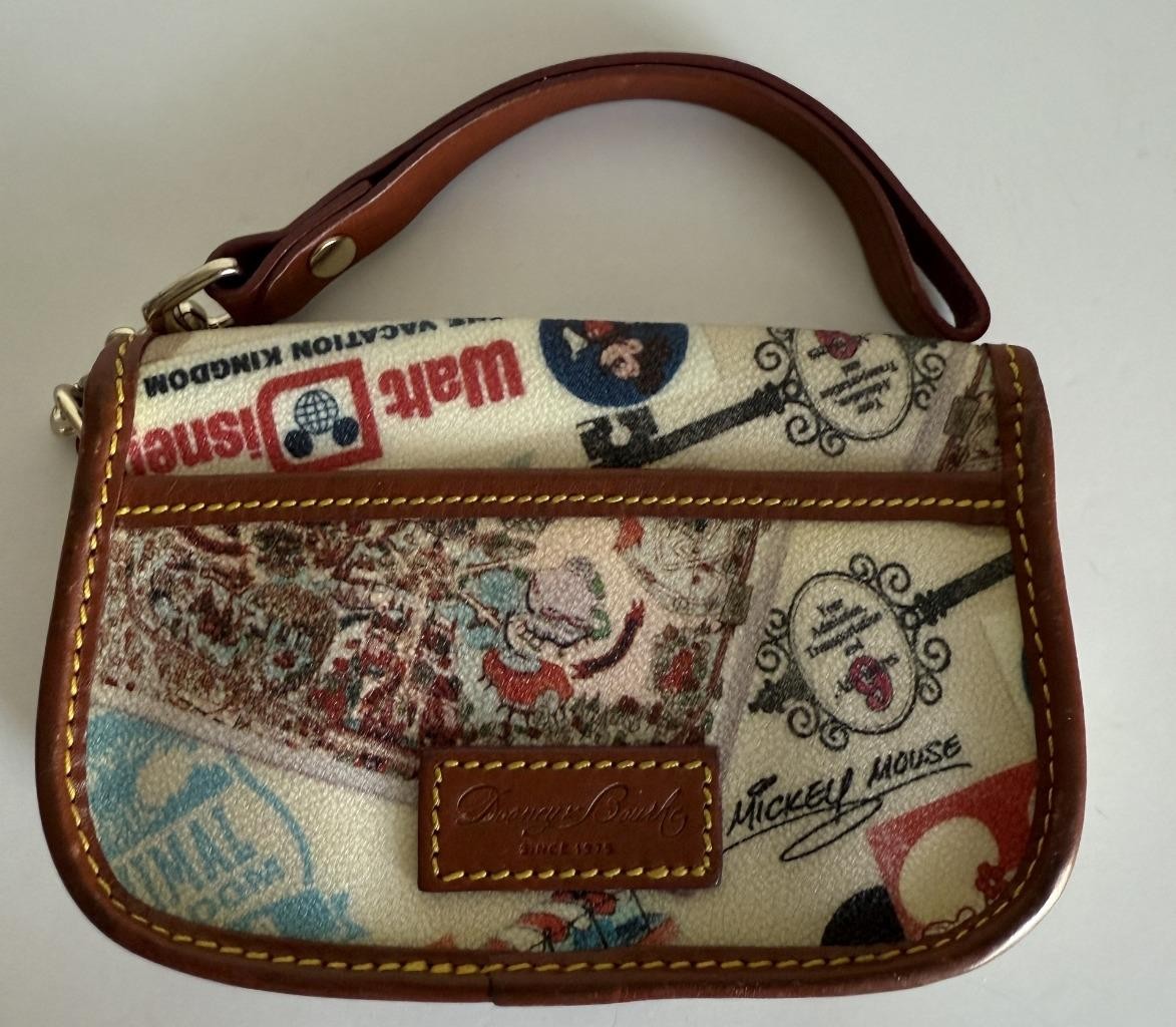 Disney Dooney & Bourke Disney World 40th Anniversary Wristlet
