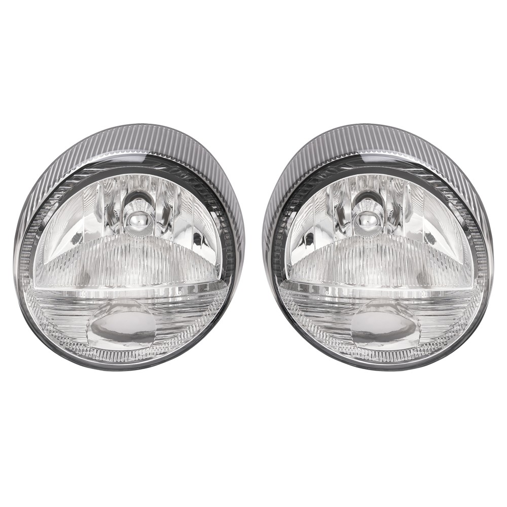 HECASA Halogen Headlights Set Driver & Passenger For Ford Thunderbird 2002-2005