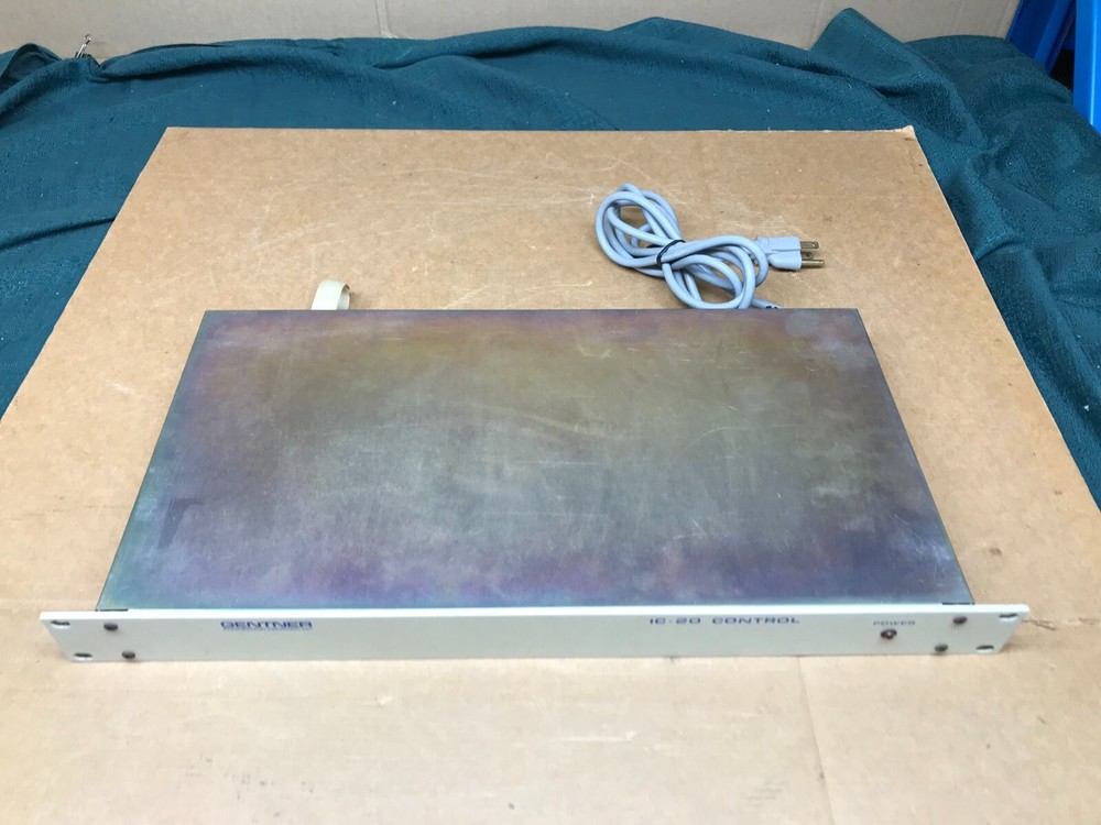 Gentner IC-20 Intercom Control 910-023-001 Rack Mountable 1U